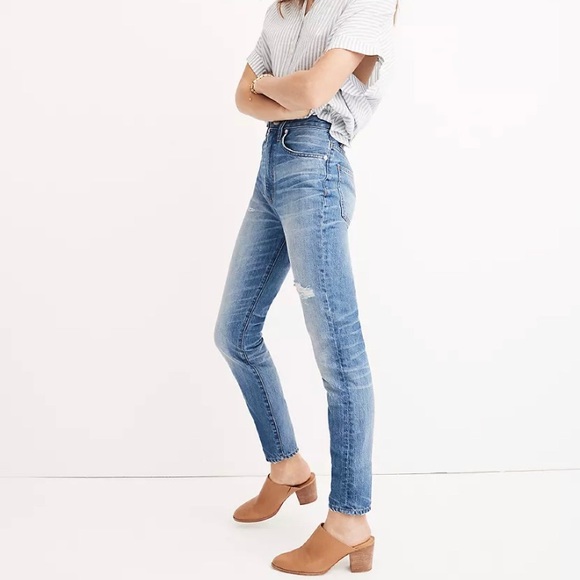 Madewell• Rigid High-Rise Skinny Jeans - Picture 4 of 16